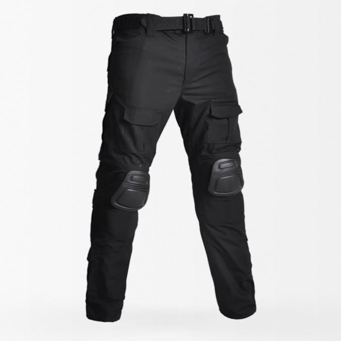 Black Combat Pants