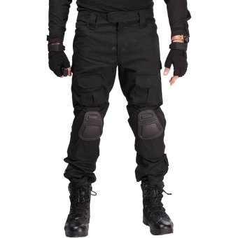 Black Combat Pants