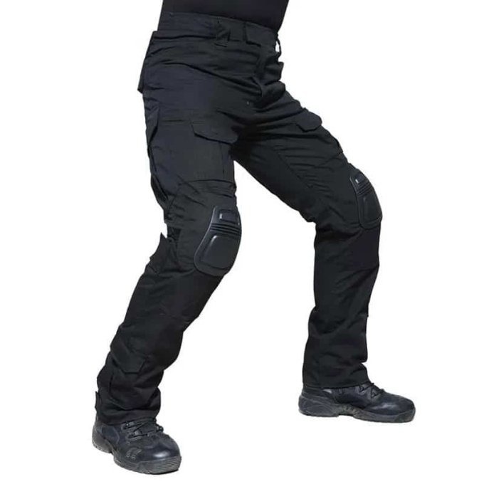 Black Combat Pants
