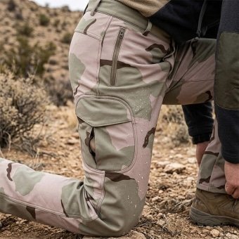 Waterproof softshell pants – 3 Color Desert