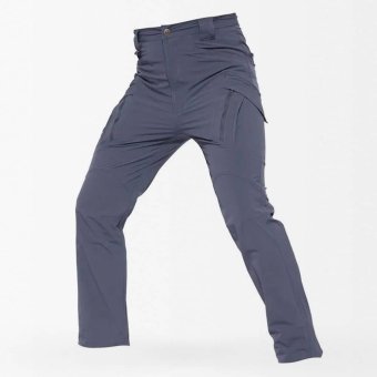 Fleece lined softshell pants "Tac XV" Grey