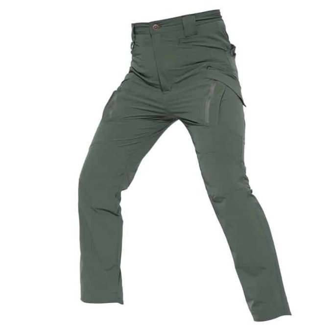 Fleece lined softshell pants "Tac XV" OD Green