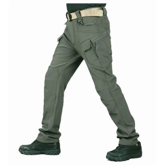 Softshell cargo pants "Conveyor" OD Green