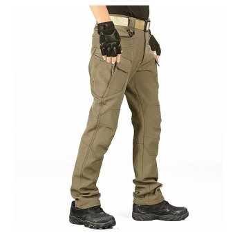 Softshell cargo pants "Conveyor" Khaki