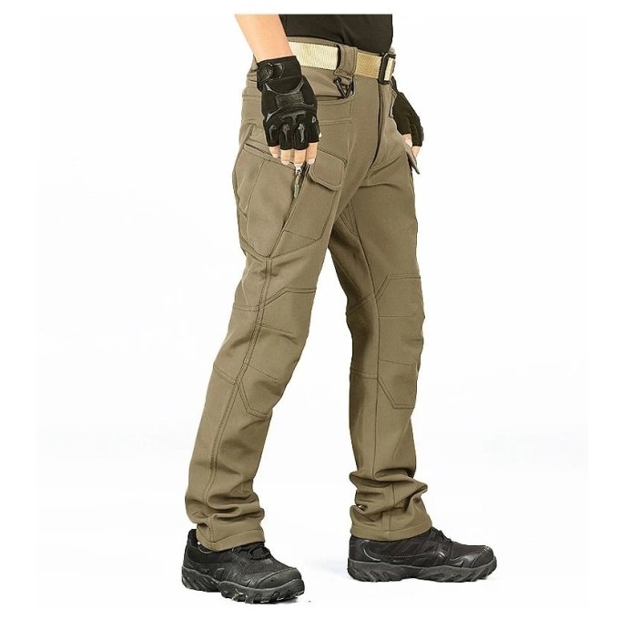 Softshell cargo pants "Conveyor" Khaki