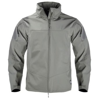 Lightweight tactical softshell jacket "Wind" Grey