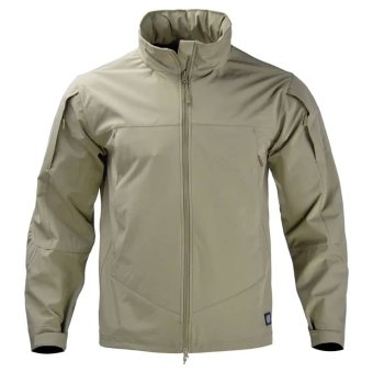 Lightweight tactical softshell jacket "Wind" Khaki