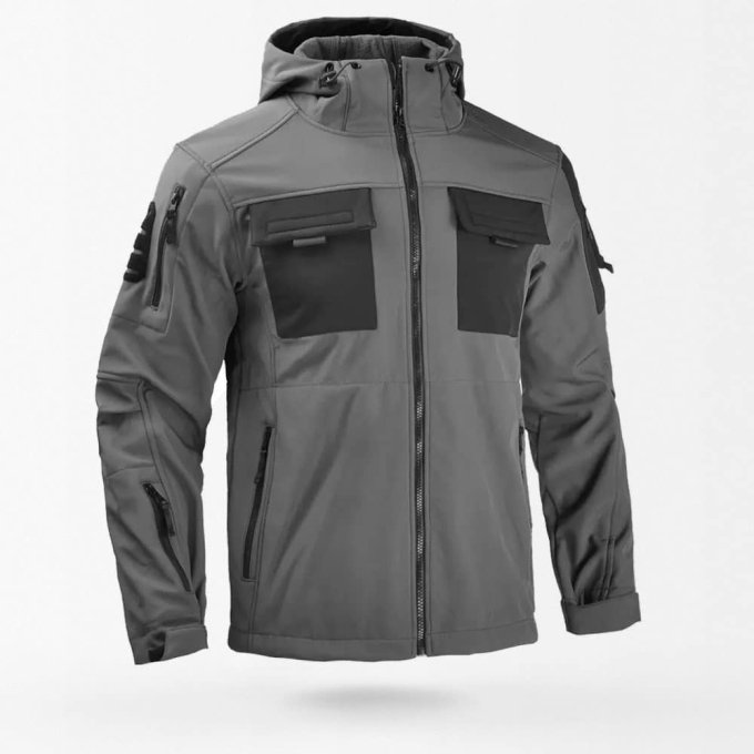 Military softshell jacket