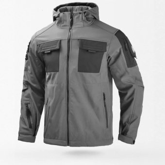 Military softshell jacket Grey