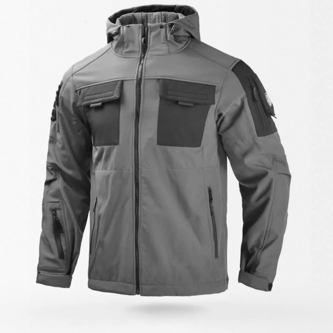 Military softshell jacket Grey