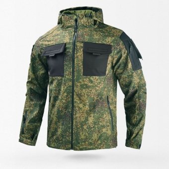 Military softshell jacket EMR Digital Flora
