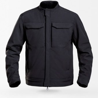 Softshell jacket without hood Black