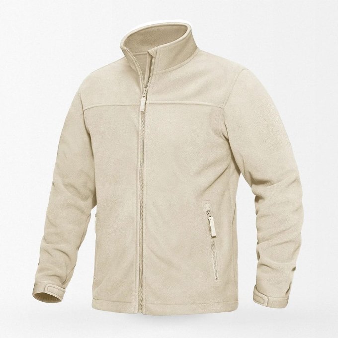 Army windproof fleece jacket