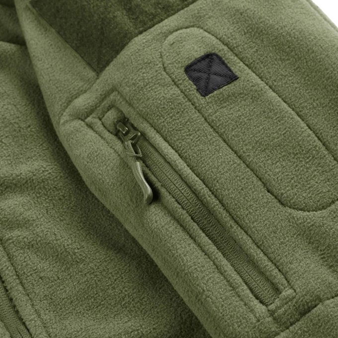 US Military hooded fleece jacket