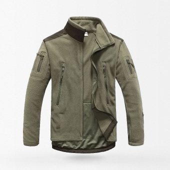 Windproof tactical fleece jacket