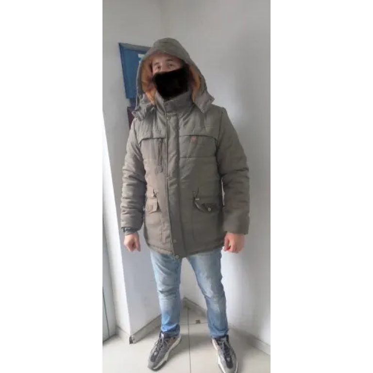 fleece lined military parka jacket photo review