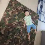 military poncho liner Woodland photo review