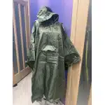 waterproof military poncho navy blue photo review