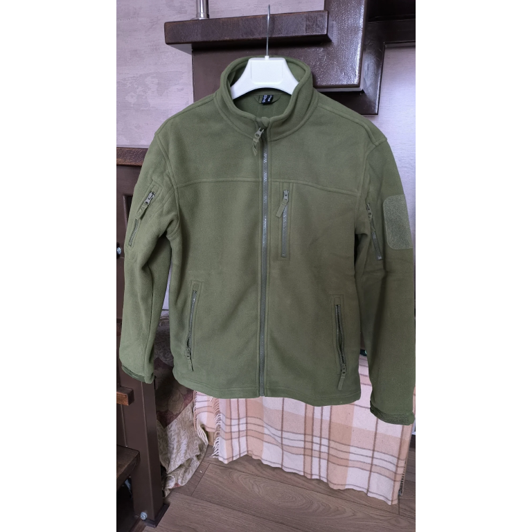 Winter military fleece jacket photo review