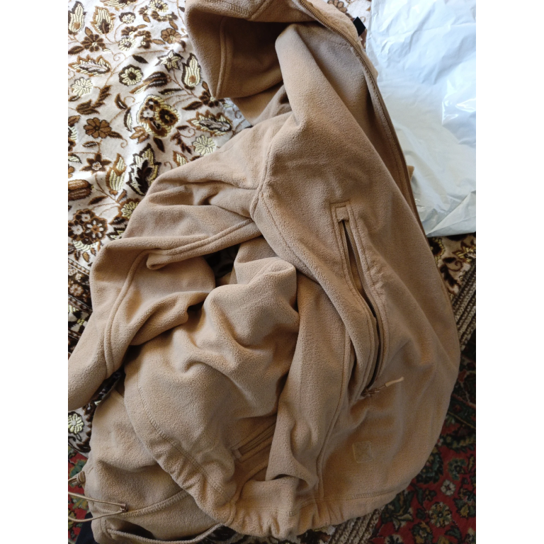 US Military hooded fleece jacket photo review