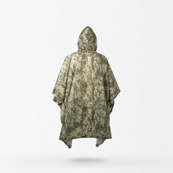 ACU camo rain poncho