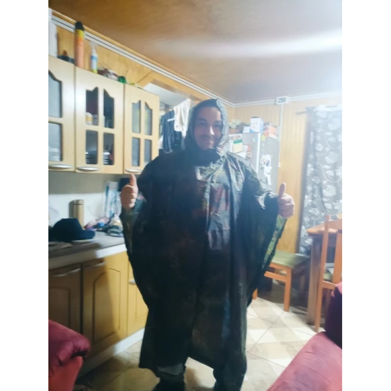 Multicam Tropic rain poncho photo review