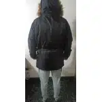 parka military jacket with fur hood photo review