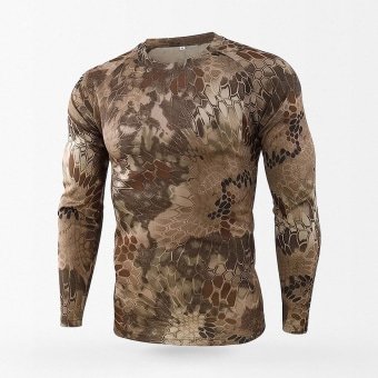 camo fishing shirt long sleeve - Kryptek Highlander
