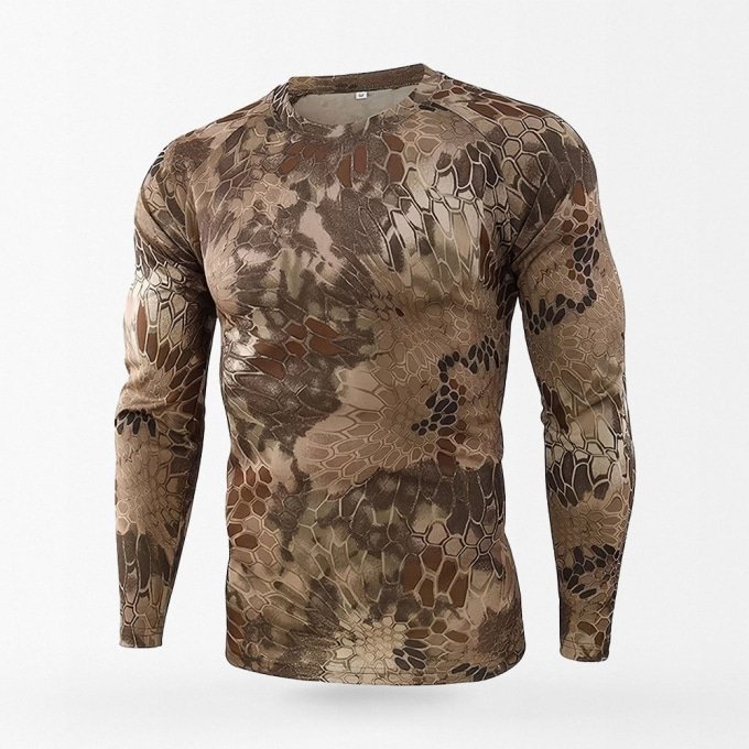 camo fishing shirt long sleeve - Kryptek Highlander