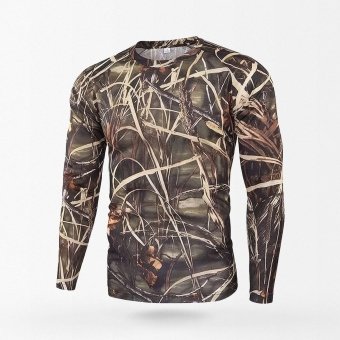 cotton long sleeve camo shirt - Hunting camo