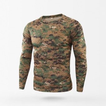 digital camo military long sleeve