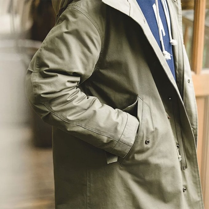 Hooded army parka m-51