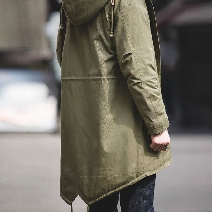 Hooded army parka m-51