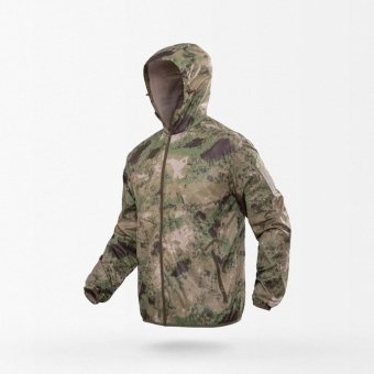 lightweight camo rain jacket A-Tacs FG