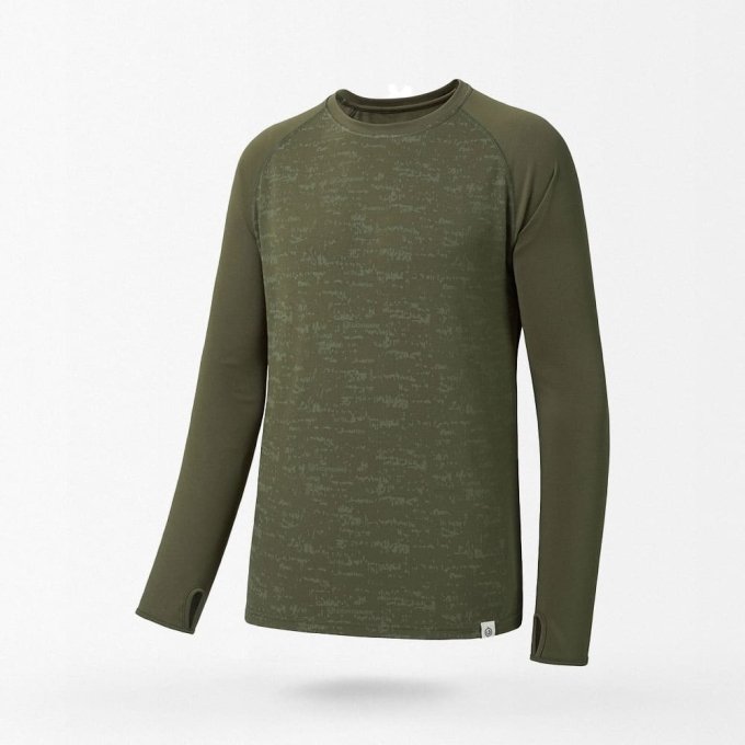 long sleeve shirt with uv protection OD Green