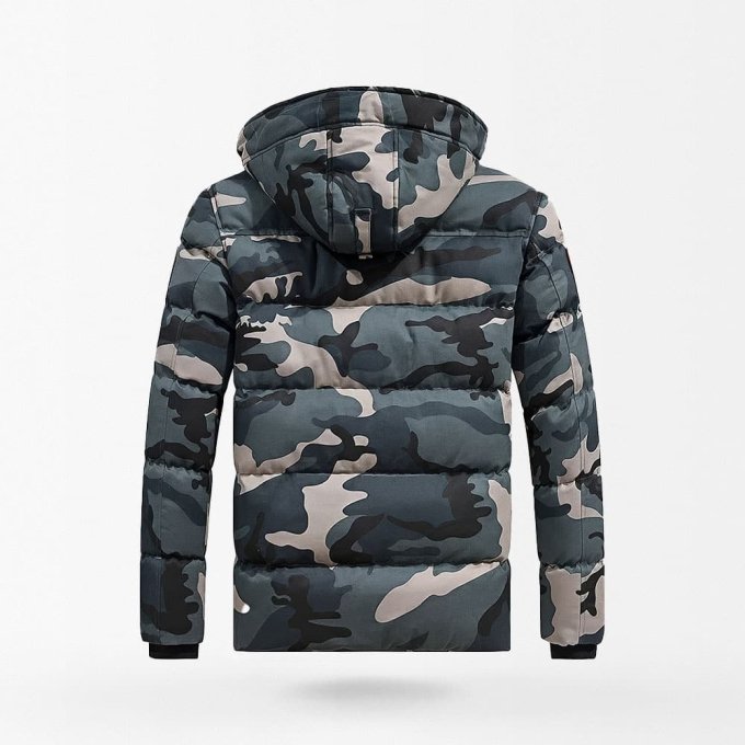military cold weather camouflage parka