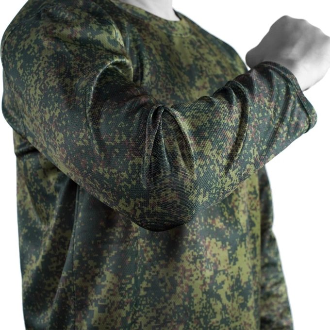 military long sleeve shirt - EMR Digital Flora