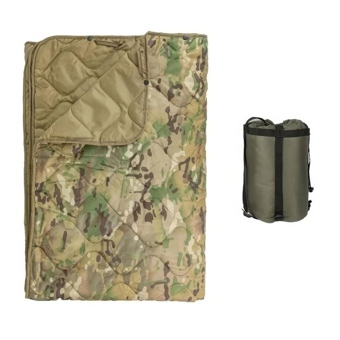 military poncho liner multicam