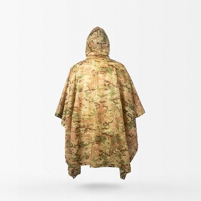 multicam tactical poncho