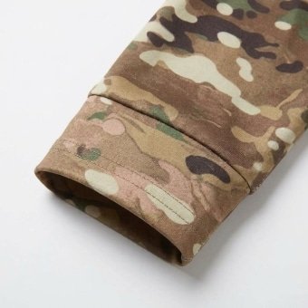 Tactical hooded long sleeve shirt