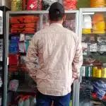 military vintage button up shirt photo review