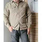 tactical button up shirt with uv protection photo review