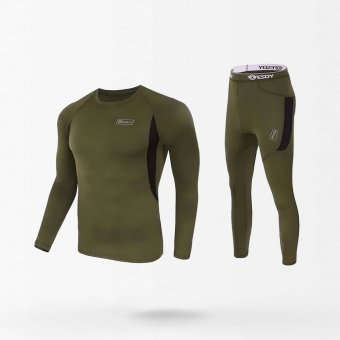 army long underwear OD Green