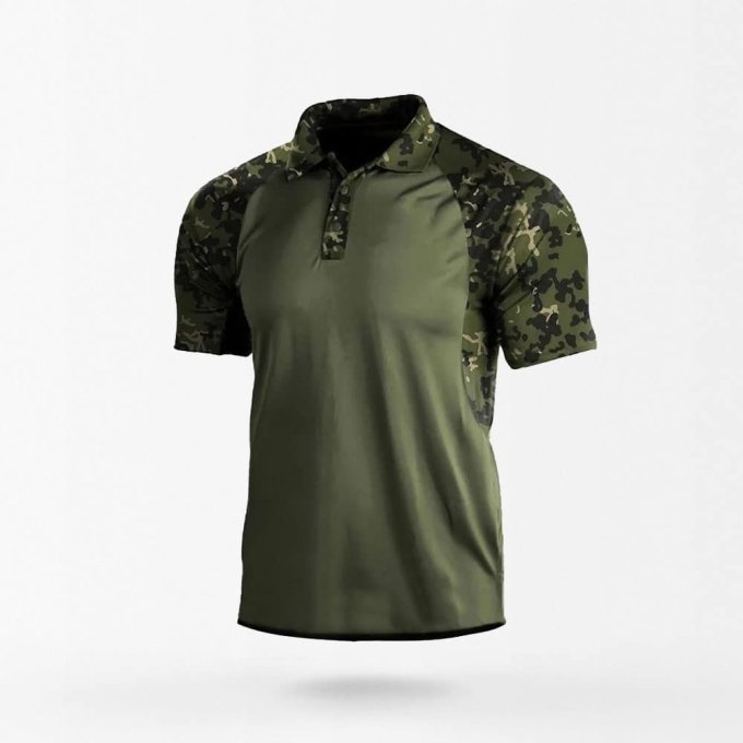 camo polo shirts for men Flecktarn