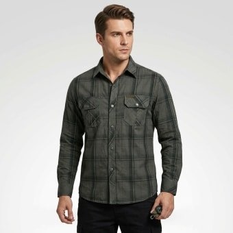 Men’s tactical flannel shirts