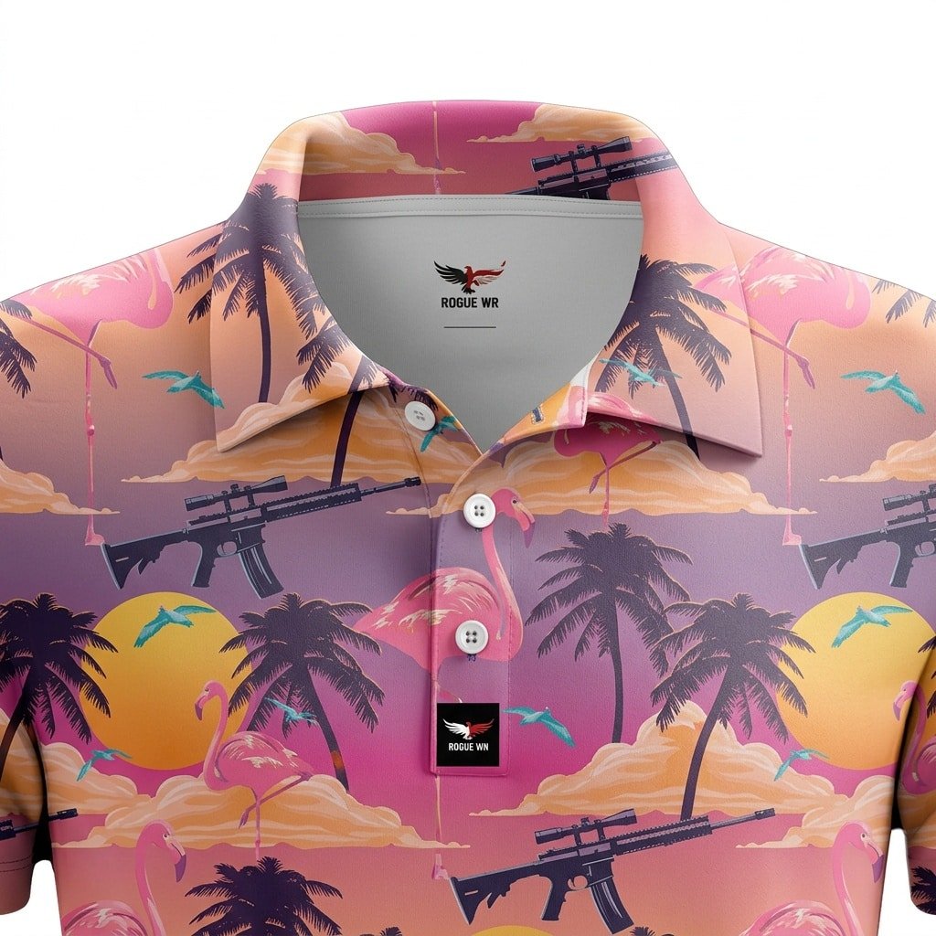 Tactical hawaiian shirt operator