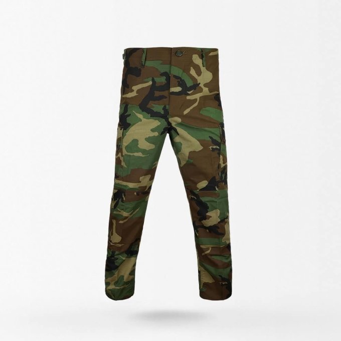 BDU woodland camo uniform