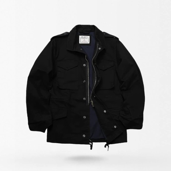 Black Army Field Jacket