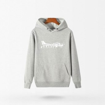 Hoodie Cessna Evolution Grey