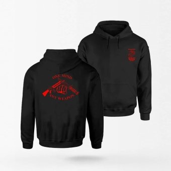 Hoodie One Mind - Any Weapon Black